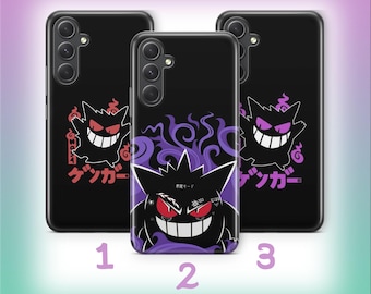 Gengar B2 Phone Case Cover For Samsung A14 A15 A16 A17 A25 A26 A33 A34 A35 A36 A53 A54 A55 A56 A72 A73 + More Models Cartoon Character Hero
