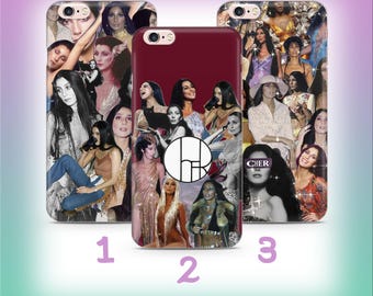 Cher B1 Phone Case Cover For Apple iPhone 5 SE 2020 2022 6 7 8 X Xs XR MaX PLuS Models USA American Pop Music Singer Cheryl Sarkisian