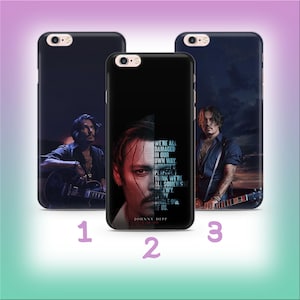 Johnny Depp B3 Phone Case Cover For Apple iPhone 5 SE 2020 2022 6 7 8 X Xs XR MaX PLuS Models USA Movie Film Hero Actor Pirate Sparrow