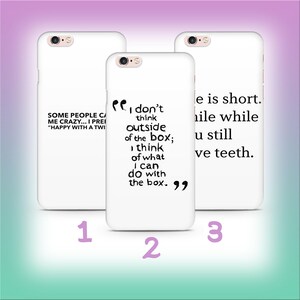 Funny Quote B3 Phone Case Cover For Apple iPhone 5 SE 2020 2022 6 7 8 X Xs XR MaX PLuS Models Crazy Random Cute Amusing Meme Text
