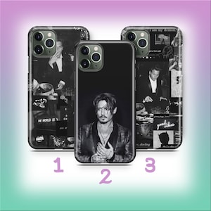 Johnny Depp B6 Phone Case Cover For Apple iPhone 11 12 13 14 15 16 e 17 Air PRO Plus Mini Max Model USA Movie Film Hero Actor Pirate Sparrow