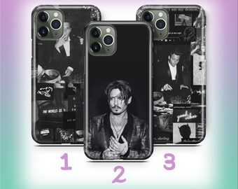 Johnny Depp B6 Phone Case Cover For Apple iPhone 11 12 13 14 15 16 e 17 Air PRO Plus Mini Max Model USA Movie Film Hero Actor Pirate Sparrow