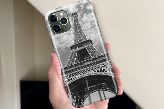 Coque Magnétique IPhone 15 Motif Tour Eiffel Paris - Recyclée, Charge Sans Fil, Design Unique