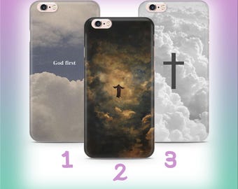 Jesus B6 Phone Case Cover For Apple iPhone 5 SE 2020 2022 6 7 8 X Xs XR MaX PLuS Models Lord Christ Holy Spirit Bile Belief Religion