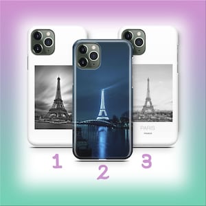 Eiffel Tower B2 Phone Case Cover For Apple iPhone 11 12 13 14 15 16 e 17 Air PRO Plus Mini Max Models Paris France City Of Love Romantic