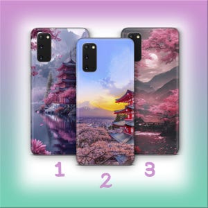 Japan B8 Phone Case Cover For MANY VARIOUS Samsung Galaxy Models Red Sun Art Image Culture House Tokyo City