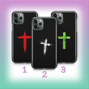 Crosses B1 Phone Case Cover For Apple iPhone 11 12 13 14 15 16 e 17 Air PRO Plus Mini Max Models Cross Religious Theme God Jesus Bible Holy