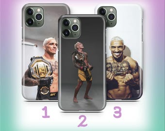 Charles Oliveira B2 Phone Case Cover For Apple iPhone 11 12 13 14 15 16 e 17 Air PRO Plus Mini Max Models USA UFC Mma Cage Fighter Brazilian