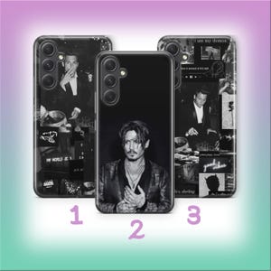 Johnny Depp B6 Phone Case Cover For Samsung A14 A15 A16 A17 A25 A26 A33 A34 A35 A36 A53 A54 A55 A56 A72 A73 + More Models USA Movie Actor