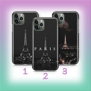 Eiffel Tower B1 Phone Case Cover For Apple iPhone 11 12 13 14 15 16 e 17 Air PRO Plus Mini Max Models Paris France City Of Love Romantic