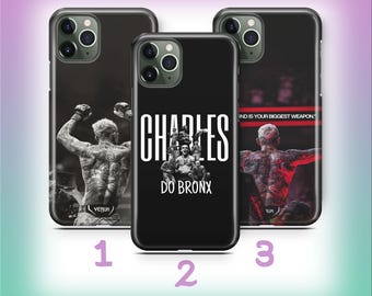 Charles Oliveira B4 Phone Case Cover For Apple iPhone 11 12 13 14 15 16 e 17 Air PRO Plus Mini Max Models USA UFC Mma Cage Fighter Brazilian