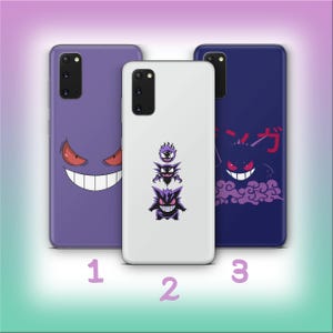 Gengar B3 Phone Case Cover For Samsung Galaxy S20 S21 S22 S23 S24 FE S25 Plus Ultra Edge Models Cartoon Character Hero Fight Figure Hero