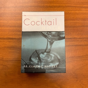 Carte Cocktail in scatola 2001 Dettagli Ricetta Storica Classici 50 carte