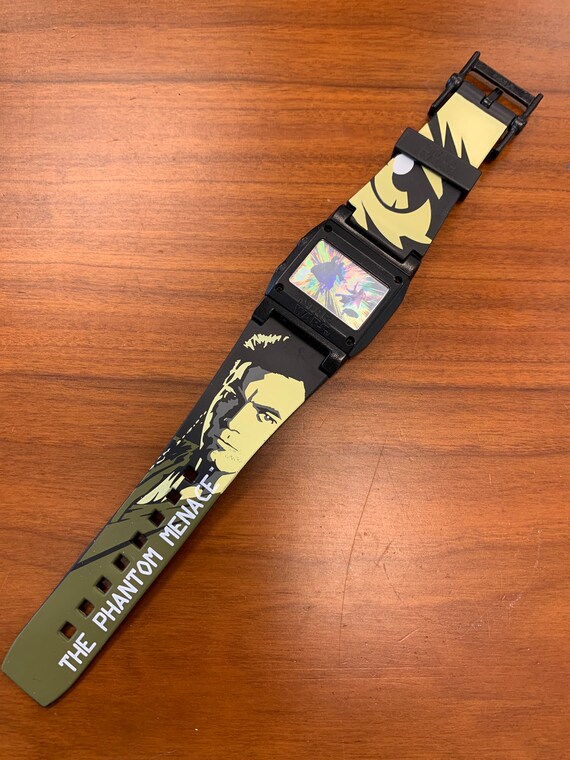 Vintage Star Wars Digital Watch: Darth Maul Phantom Menace 