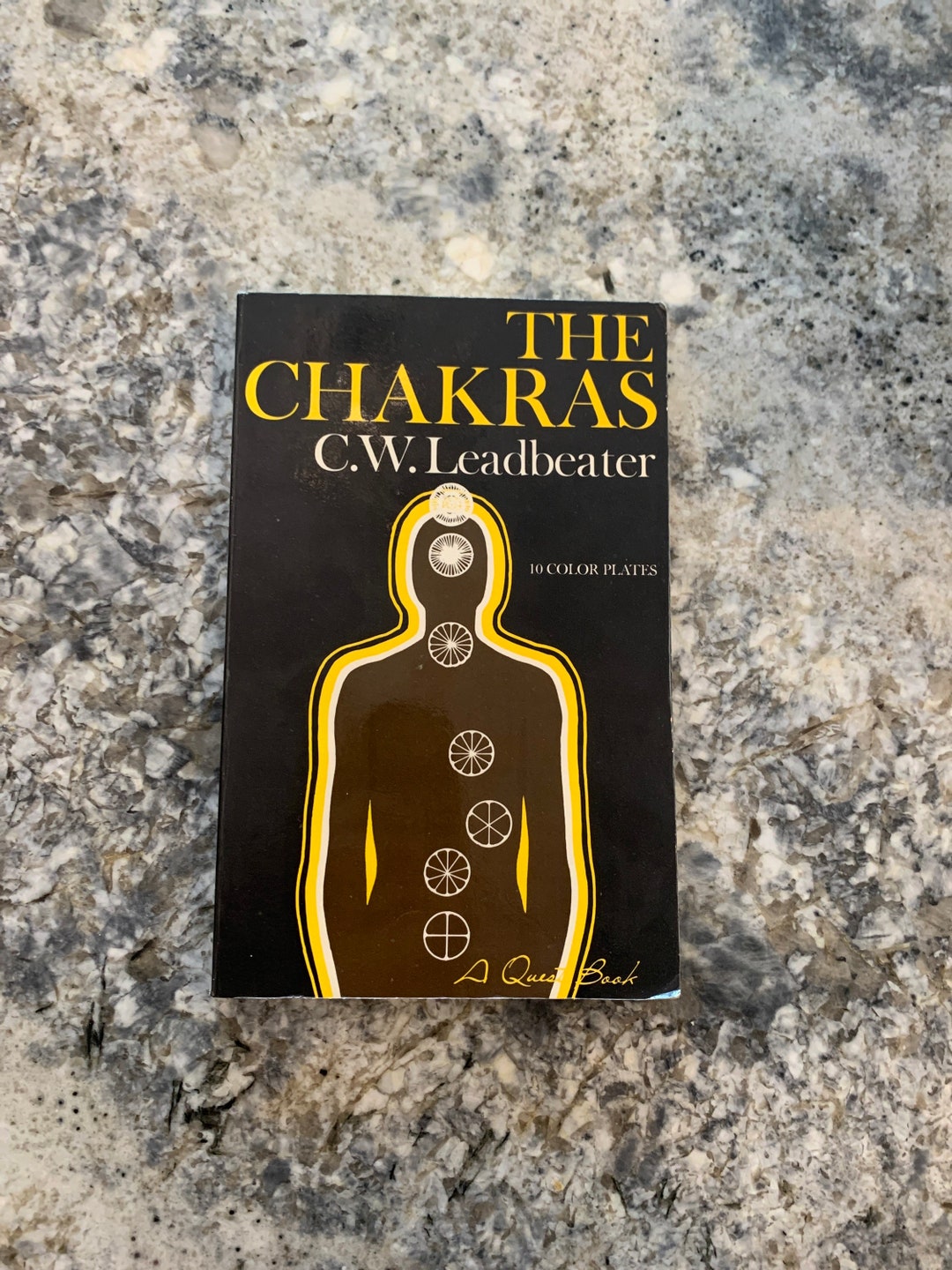 Book the Chakras by C W Leadbeater 1985 Reprint 1927 Classic 132 Pages