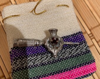 Spilla Antica In Argento Stile Vittoriano - Con Onice - 4 - Foto 8