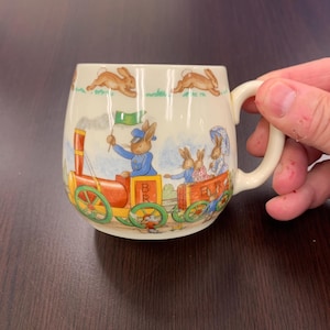 Royal Doulton Bunnykins Vintagr Fine Bone China Mug 1960’s