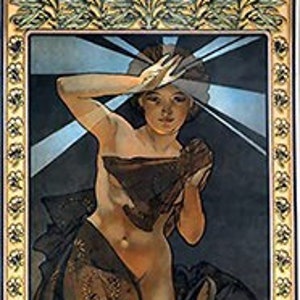 The Morning Star (aus The Moon and the Stars) - Alphonse Mucha - PDF Kreuzstich DIGITAL Muster