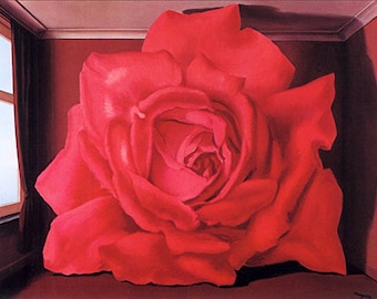 The tomb of the Wrestlers (1960) - Rene Magritte - PDF Cross Stitch DIGITAL Patterns