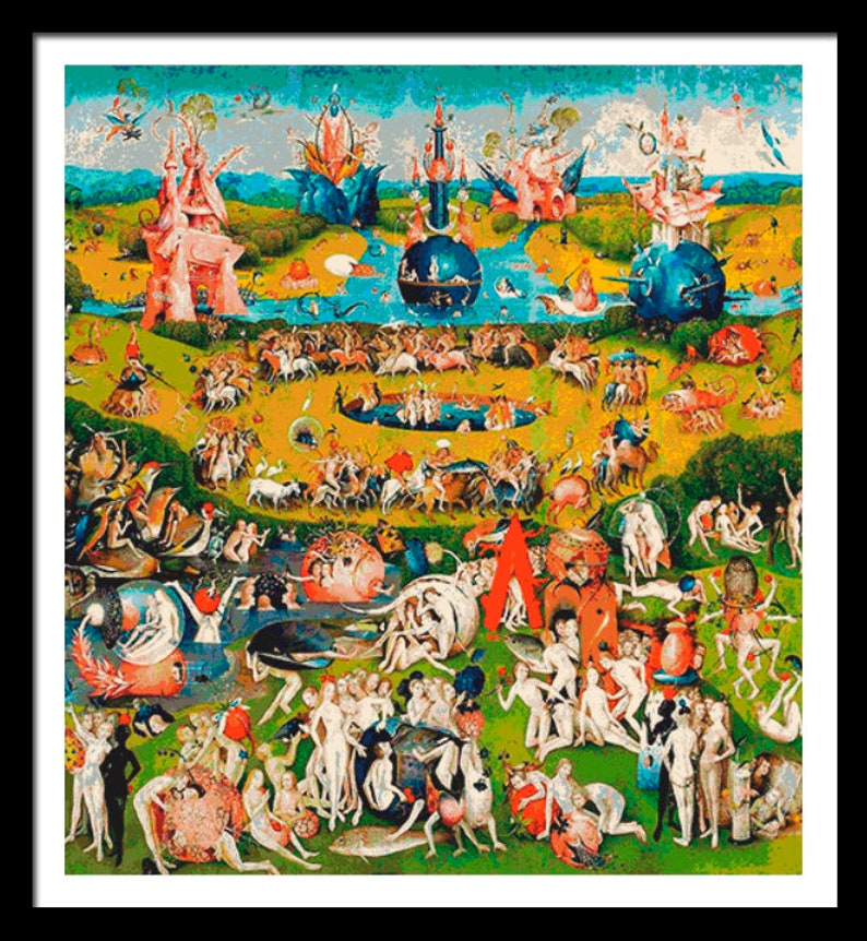 Garden of Earthly Delights Center Panel 1510 1515 Hieronymus Bosch PDF