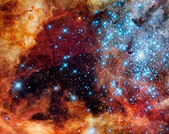 R136 Nebula - Hubble Photography
