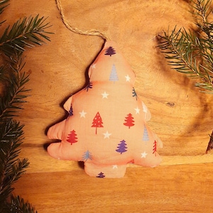 Christmas tree made of fabric, fir tree for decoration, hanging mantelpiece, souvenir for Advent sewn Christmas trees