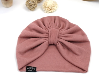 Merino Wool Baby Turban: Soft Winter Toddler,  Newborn Hat