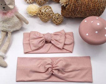 Mamma e io fascia, fascia Bow Pink, fascia per bambini in bambù, fascia organica, fascia per bambini rosa chiaro, Scegli il colore della fascia