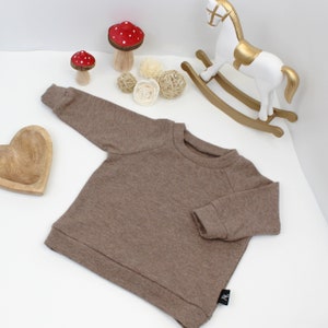 Merino wool sweater for kids, Organic merino wool sweater, Beige Merino Wool Kids sweater, Natural Toddler Unisex Boy and Girl Sweatshirt