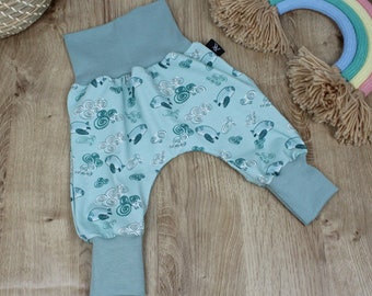 Pantaloni larghi per bambini, tipo Pumphose, pantaloni estivi Jogger per bambini piccoli, pantaloni per neonati, pantaloni per neonati, tubo Kleinkinder Junge Größen 56 - 98