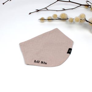 Bavaglini in Mussola Ricamati – Regalo Personalizzato per Neonato e Bimbo – Regalo Nascita – Bavaglino Bandana per Bambini