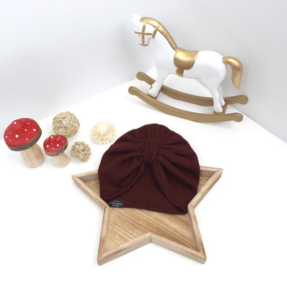 Merino Wool Baby Turban – Soft, Breathable Headwrap (Unisex, OEKO-Tex) Winter accessories kids