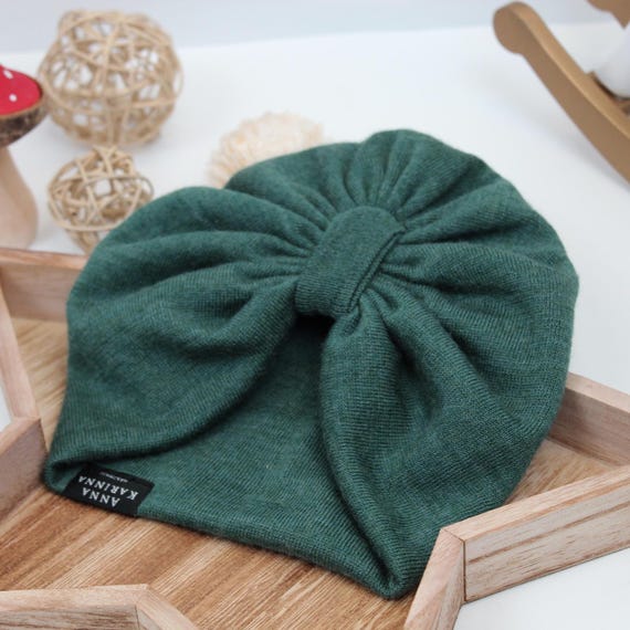 Merino Wool Baby Turban – Soft, Breathable Headwrap (Unisex, OEKO-Tex) Winter accessories kids