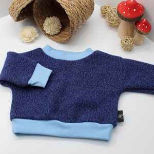 Super Weicher Merino Wolle Pullover für Kinder Bio Merino Wolle Pullover, Unisex Kleinkind Sweatshirts Nachhaltige Kleidung Geschenke für Babys Bild 3