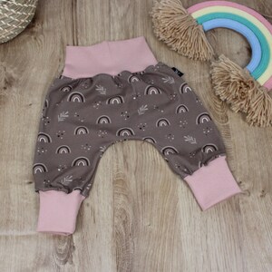 Pumphose Babyhose Hose Baby Kind Mädchen, Baggy Pants für Kleinkinder, Newborn Bloomers, Säuglingshose, Hose Baumwolle Jersey Größen 56 98 Bild 3