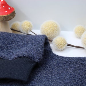 Super Weicher Merino Wolle Pullover für Kinder Bio Merino Wolle Pullover, Unisex Kleinkind Sweatshirts Nachhaltige Kleidung Geschenke für Babys Bild 8