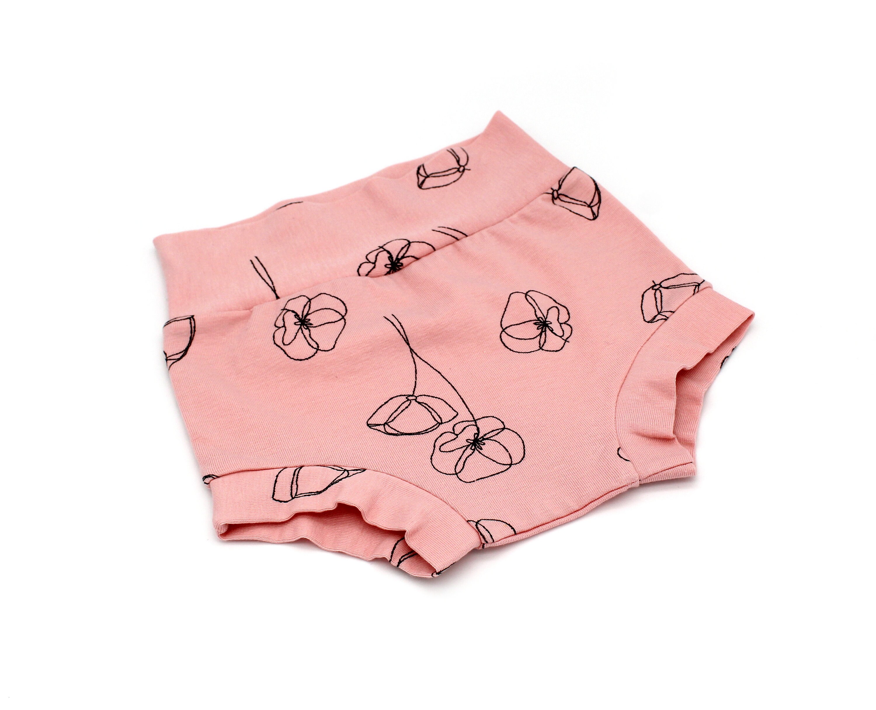 Baby Girl Bloomers Set Pink Bummies and Tiny Bow or Big Bow Etsy
