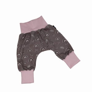 Pumphose Babyhose Hose Baby Kind Mädchen, Baggy Pants for Toddlers, Newborn Bloomers, Infant trousers, Hose Baumwolle Jersey Größen 56 - 98