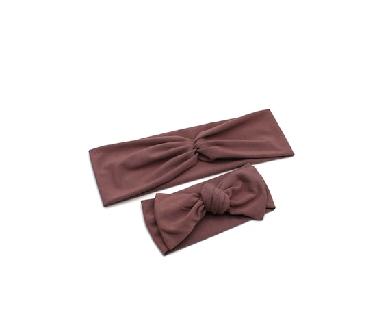 Mommy & Me Headband Set – Matching Turbans for Mom and Baby (Unisex)
