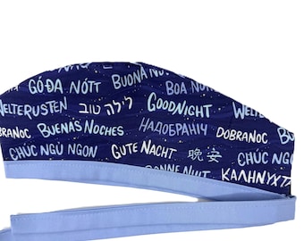 International Goodnights Lined Surgical Scrub Cap for Men and Women