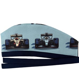 Casquette chirurgicale doublée Formula One Racecars pour homme et femme