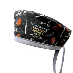 Niertransplantatiechirurgen haten afwijzingen Gevoerde chirurgische scrubmuts voor mannen en vrouwen