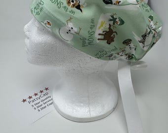Up to Snow Good Euro Style surgical scrub cap