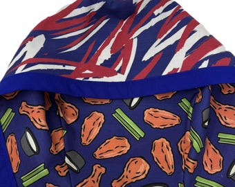Buffalo Stuff REVERSIBLE Surgical Scrub Cap for Men and Women