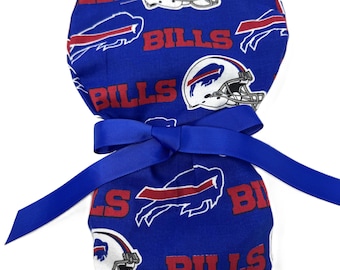 Buffalo Football  Team Ponytail Scrub Cap