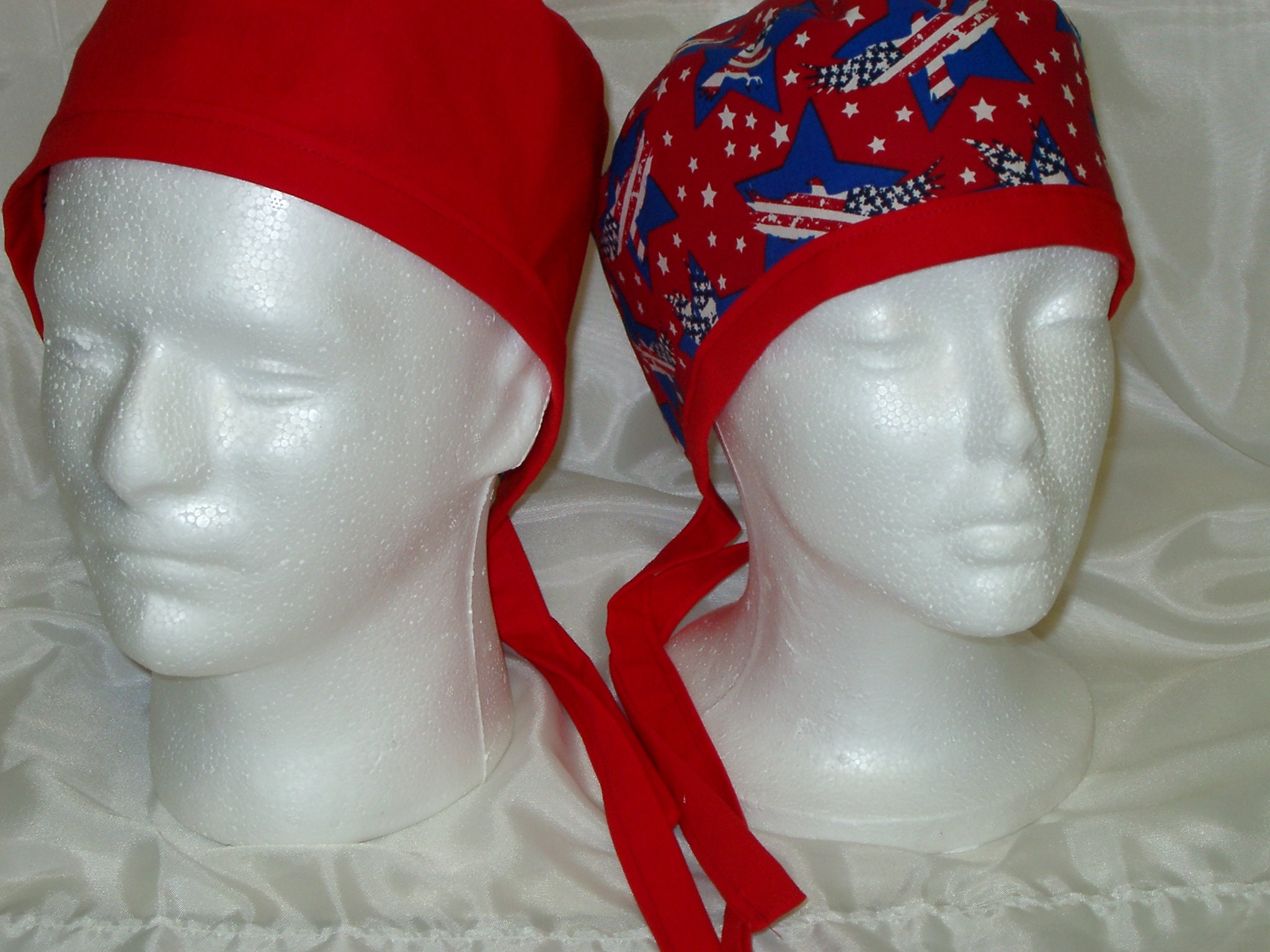 Patriotic Surgical Scrub Cap - Etsy