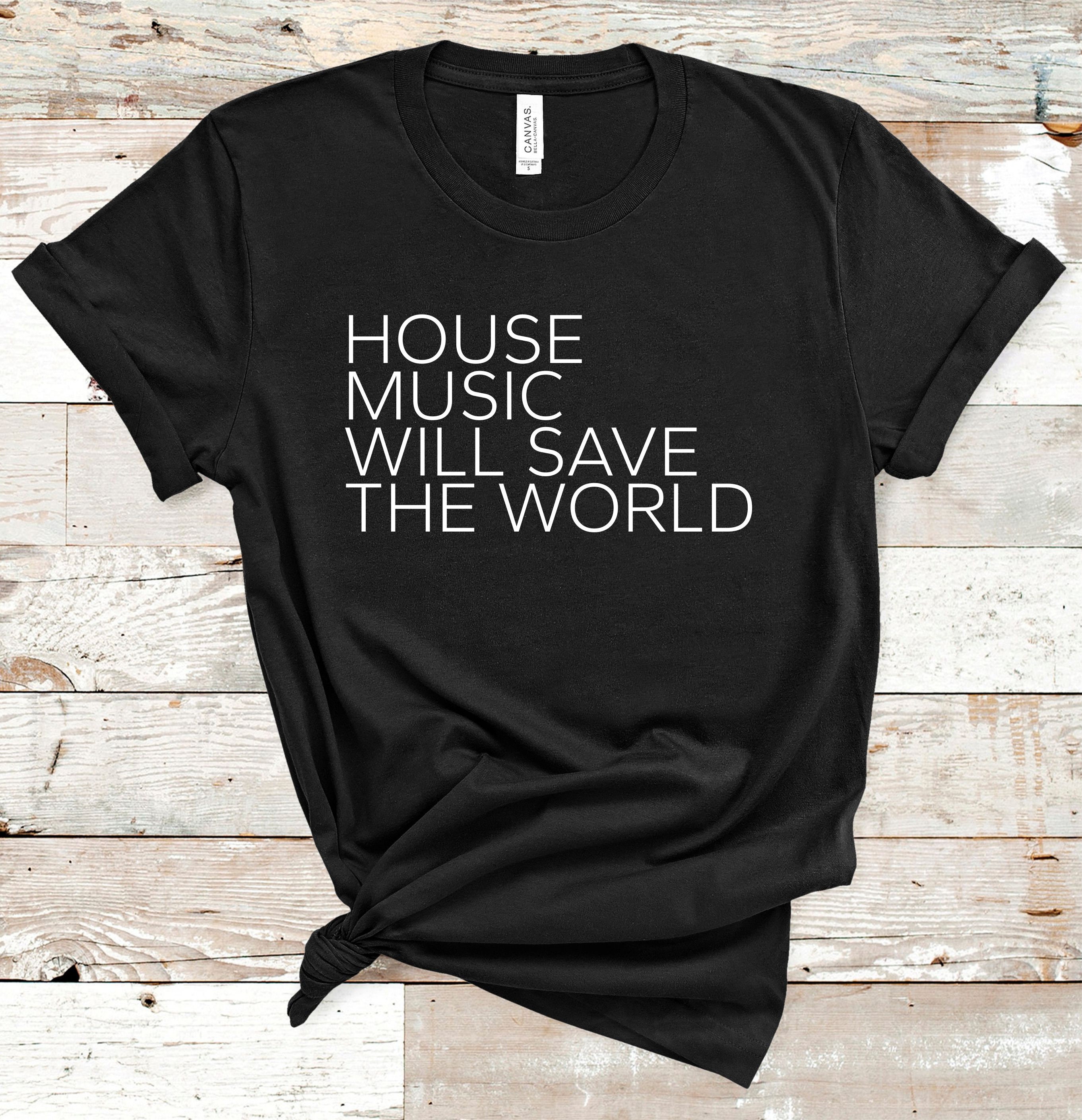 House music t shirt - Etsy 日本