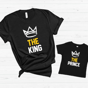 Passende Papa und Baby Shirts, Vatertags Shirts, Papa und Kinder und Baby Geschenk Set, tolles Vatertagsgeschenk, Vater und Sohn passende Shirts