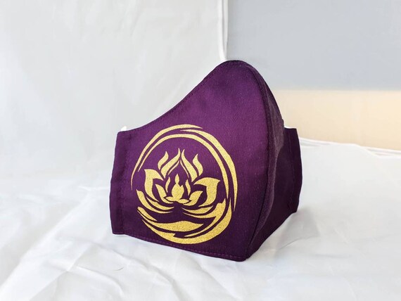 Lotus Mask Etsy