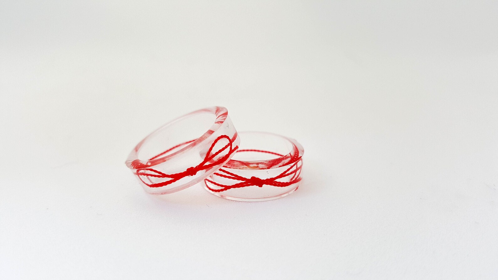 Red Thread of Fate ring Etsy